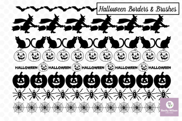 Elevating Creative Projects with Halloween SVG Borders and Brushes