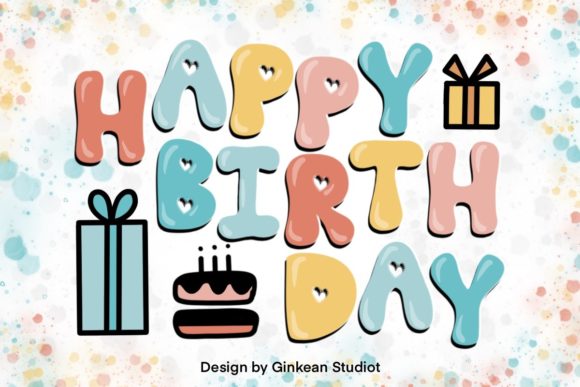 Happy Birthday Clipart PNG Files