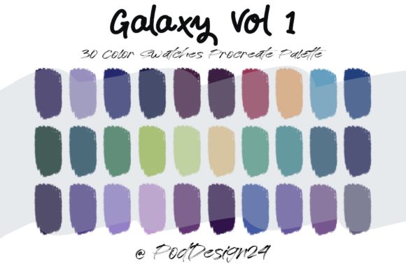 Procreate Color Palette Galaxy: A Cosmic Guide