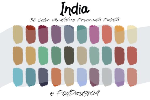 Procreate Color Palette India: Integrating Regional Hues into Your Digital Workflow