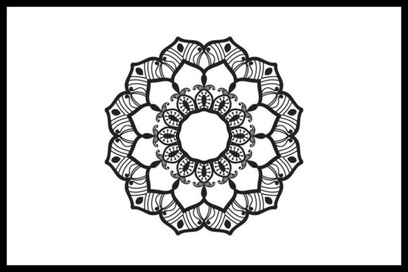Strategic Applications of Black Mandala Design for Brand Identity and Creative Projects