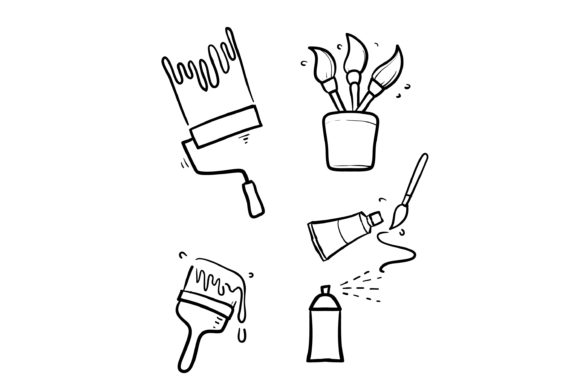 Unlocking Creative Efficiency with a Doodle Simple Set of Brushes