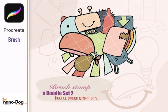 Unlocking Creative Potential with Procreate Cute Doodle Brush Stamps: A Guide to Digital DIY Design